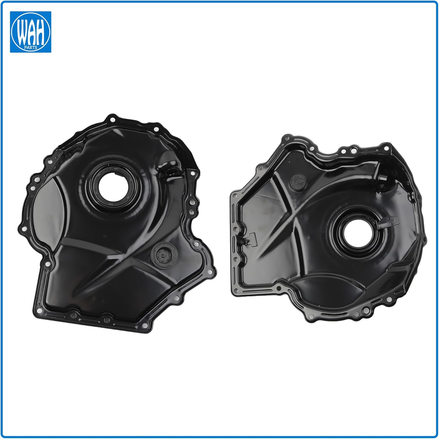 1.8T 2.0T EA888 Engine Timing Chain Set With Upper Front Timing Cover Compatible With 2008-2017 Audi Q5 A4 S4 TT A3 A6 A5 A8 Q3 2006-2017 Volkswagen Jetta Golf Passat 06H109467AF