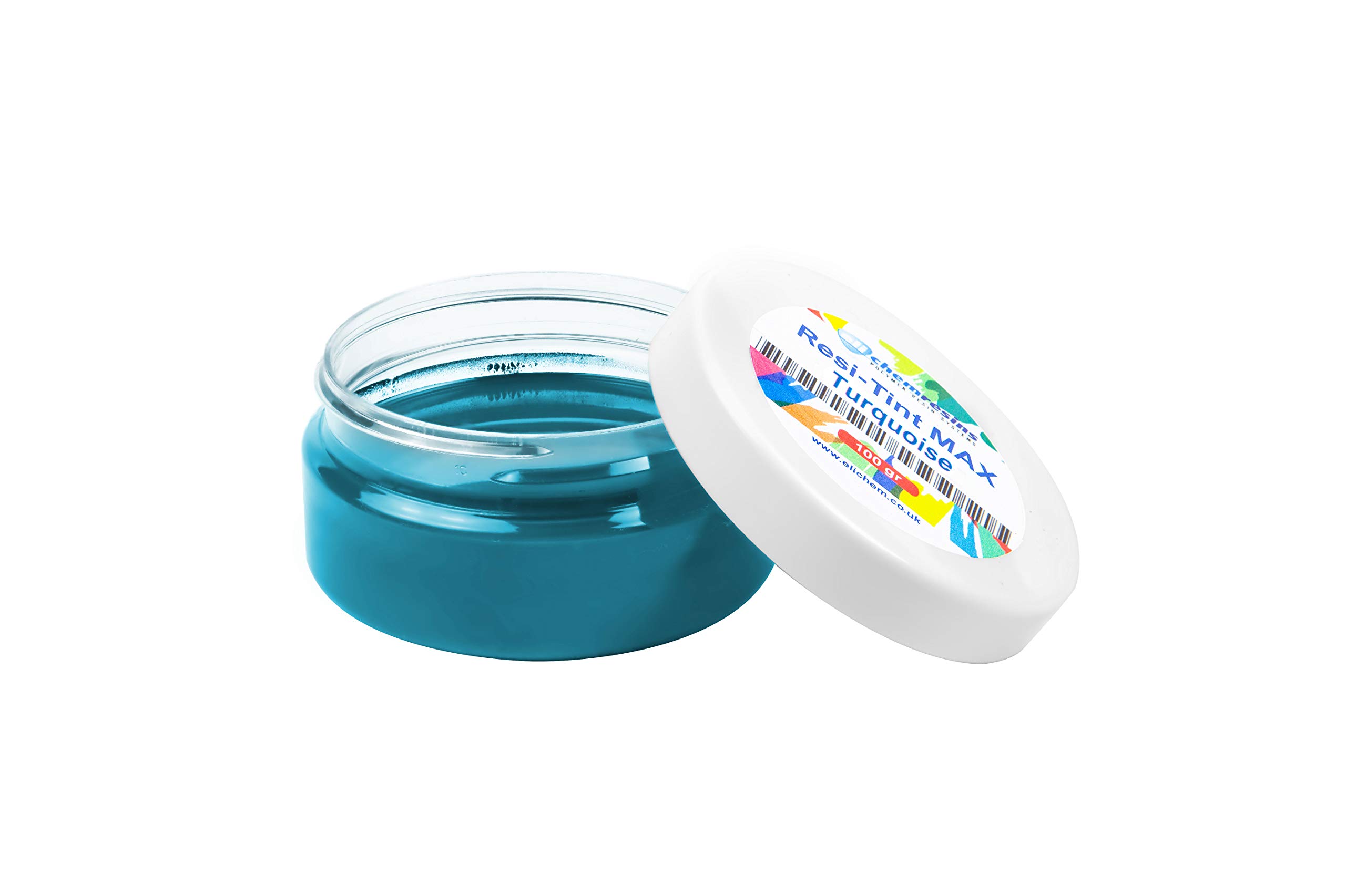 Eli-Chem Resins resi-TINT MAX Pre-Polymer Art Resin Pigment 100g (Turquoise)
