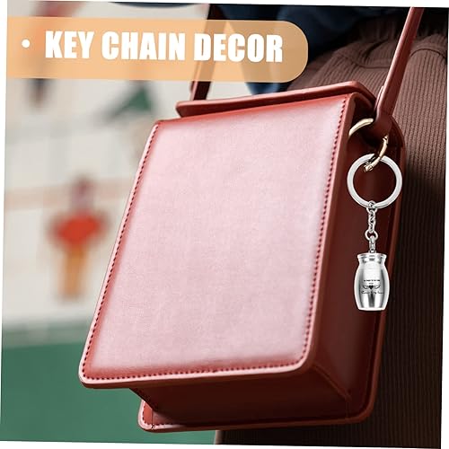 Miniatura 7 de Garneck Collar de urna, collar de urna, urnas para cenizas, llavero de metal, colgantes de cenizas para mascotas, urna para mascotas, soporte para