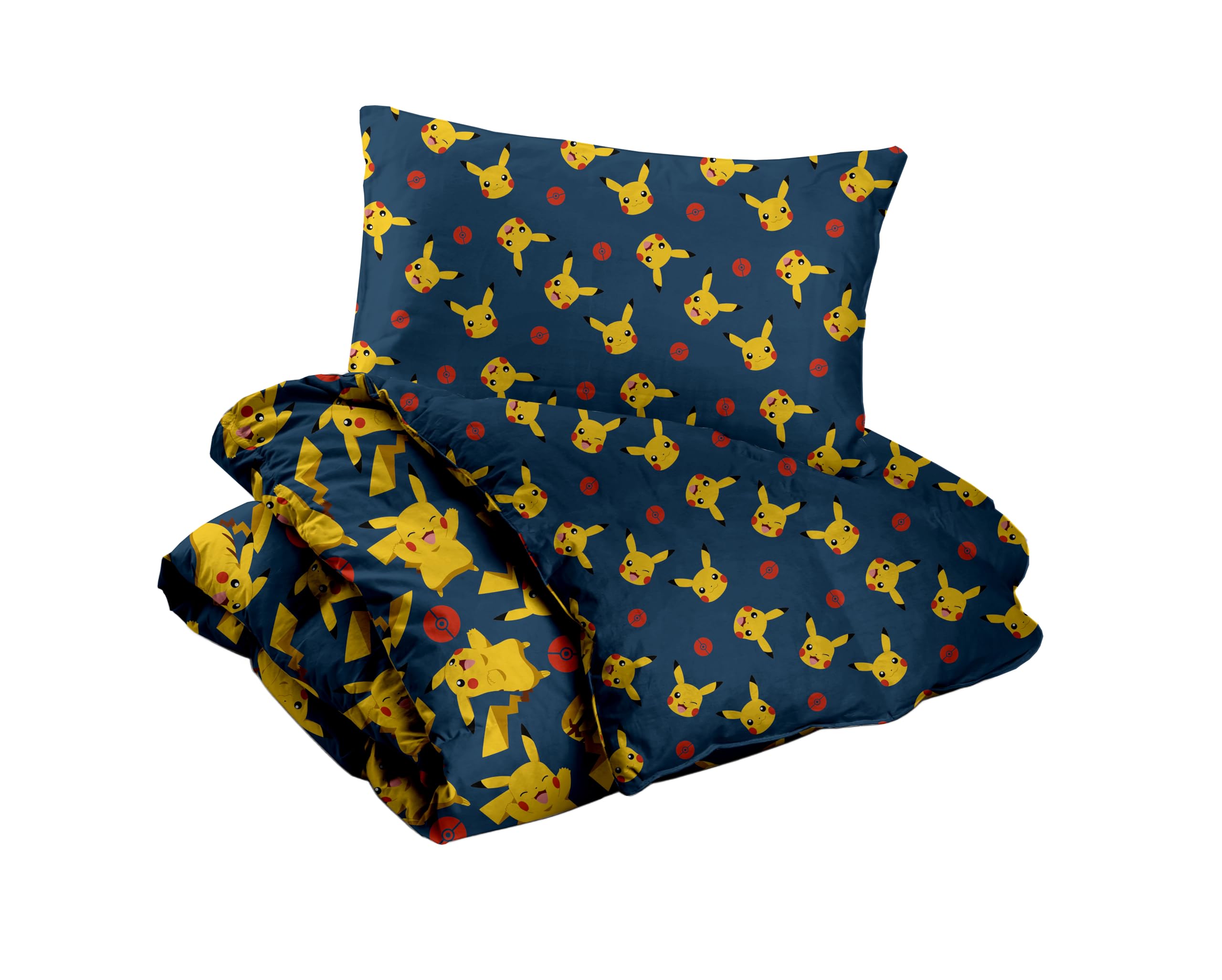 Set Copripiumino Singolo Pokemon - Cotone 100%, Sacco 155x200 + Federa - Foto 11