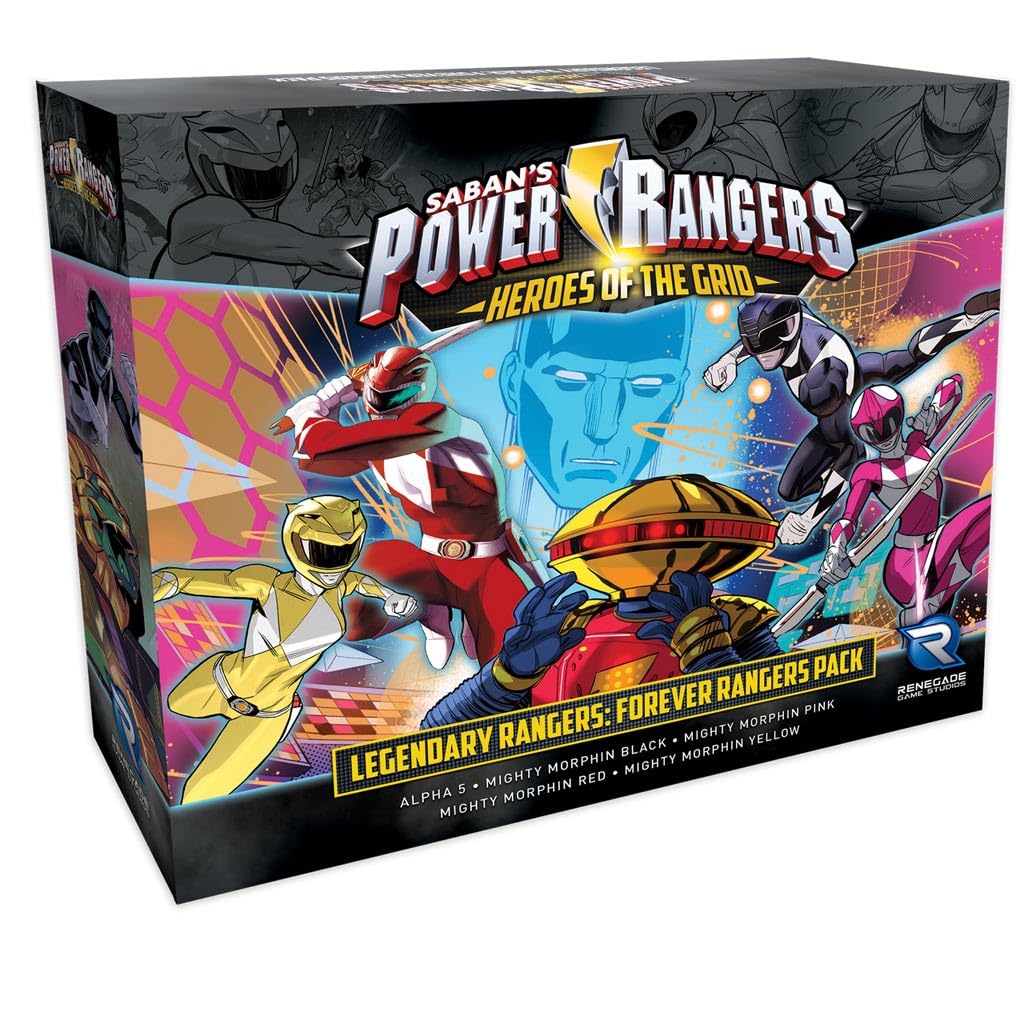 Amazon.com: Renegade Game Studios Power Rangers: Heroes of The