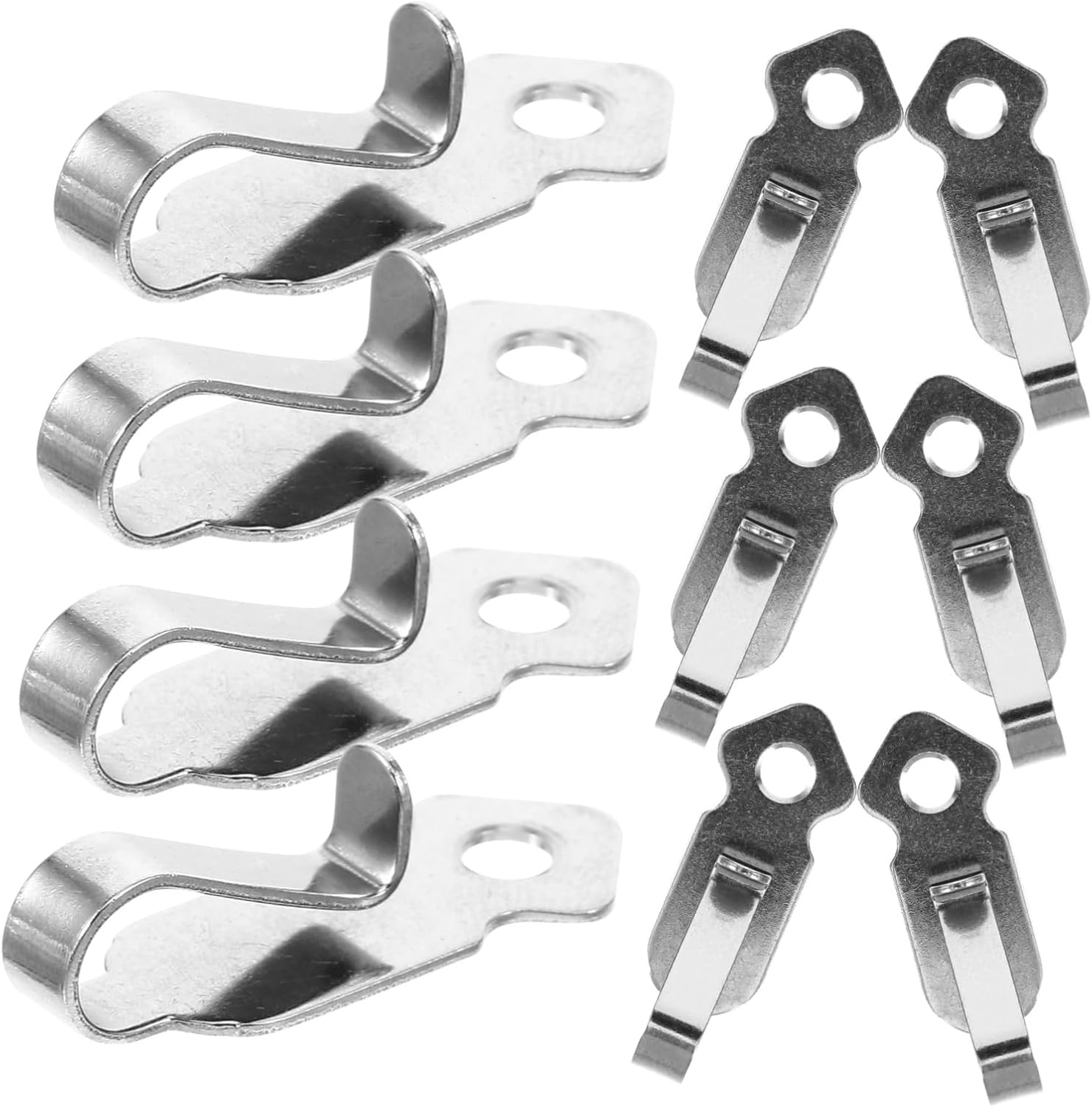 jojofuny 30sets Light String Hooks Easy Installation Screw Hooks for Outdoor Fairy Lights Hanging Clips for Festival and Home Decor