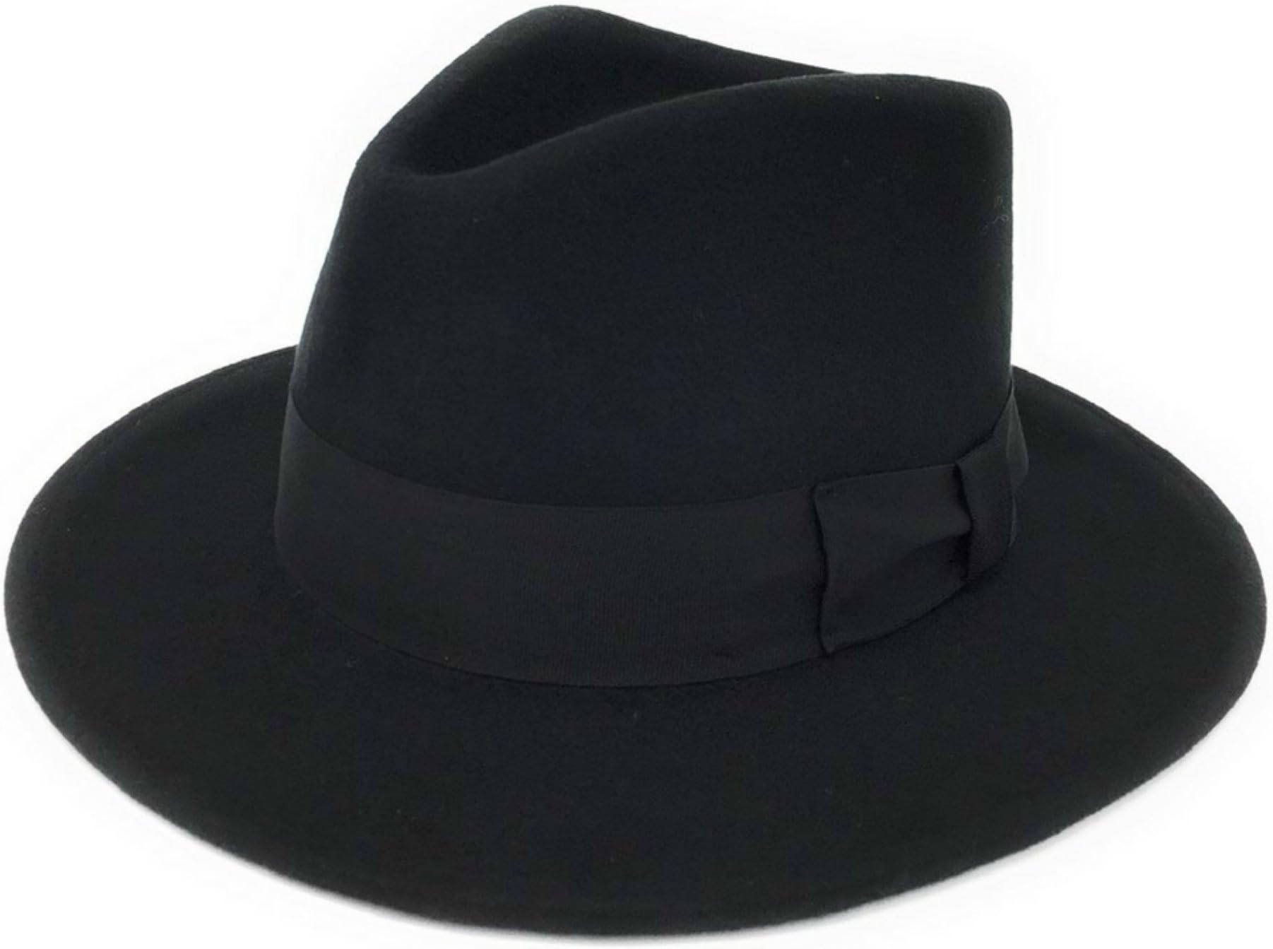 Cotswold Country HatsMens Handmade Wool Felt Indiana Style Crushable Fedora Hat - Small, Medium, Large, XL, 2XL. Fabric Protector Treated - Indy