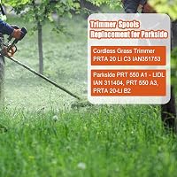 QENETY 1,6mm Fűkasza Damil Tekercs Parkside PRTA 20-Li B2 PRT 550 Kompatibilis 10db 5