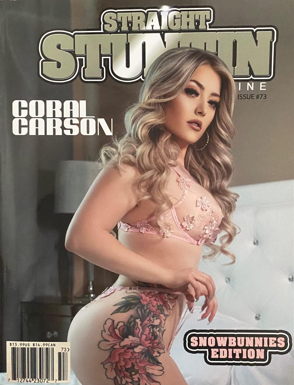 Straight Stuntin Magazine - ISSUE 73 -SNOW BUNNIES EDITION -- Coral Carson - A Women's Greatest Asset Is Her Beauty.