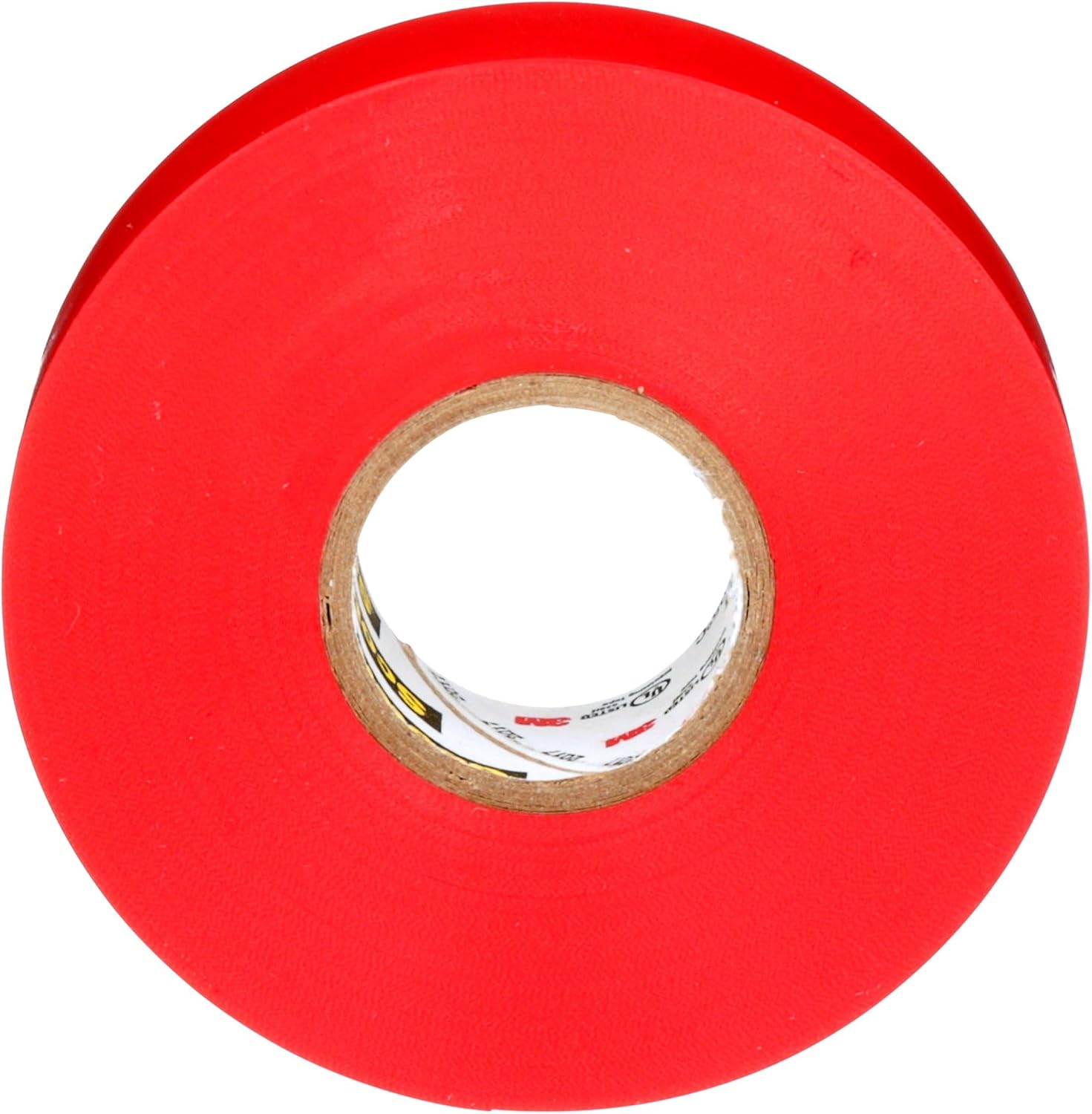 3M Scotch 35 Vinyl Electrical Color Coding Tape – 3" Core, 0.75" x 66 ft, Red – Premium Insulation, Flame Retardant, Weather Resistant – Ideal for Phase Identification and Safety Marking