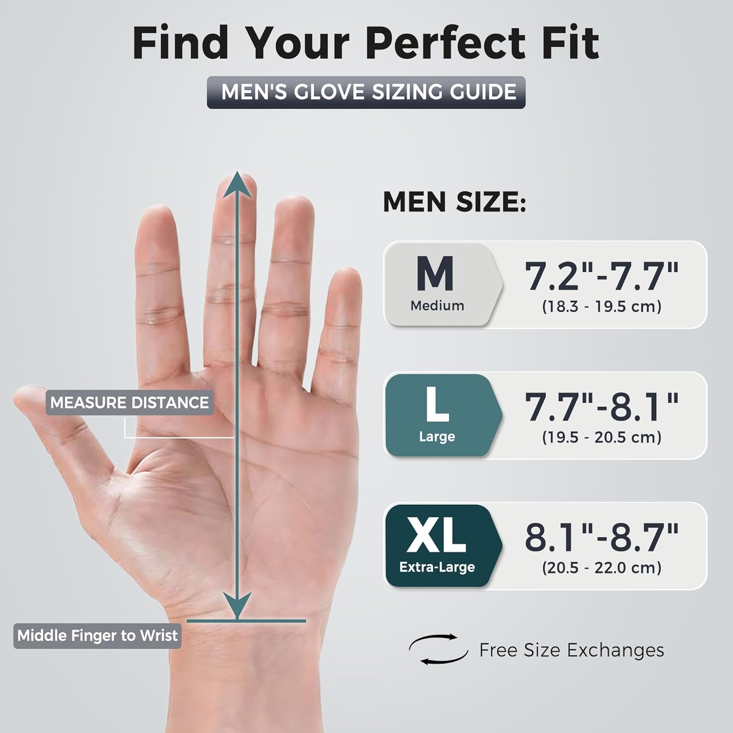Golf Wrist Training Glove, Golf Grip Trainer - Glove Men Left Hand, Wrist Brace for Eliminate Slices Hooks, Swing Training Aid - Improve Wrist & Grip Position for Right-Handed Beginners