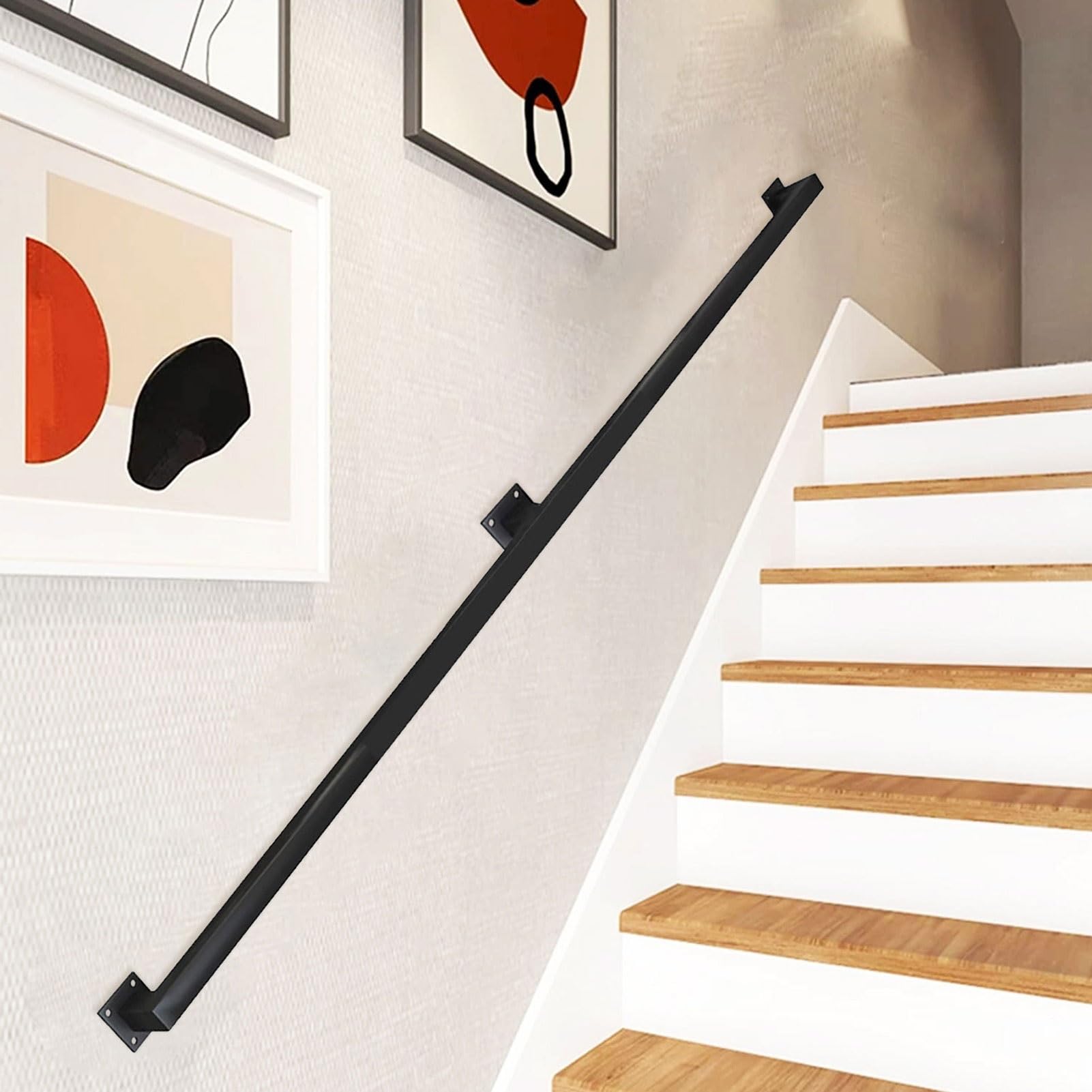 Amazon | 階段手すり手すり屋内屋外用、60cm 80cm 1m 1.5m 2m 240cm 3m 
