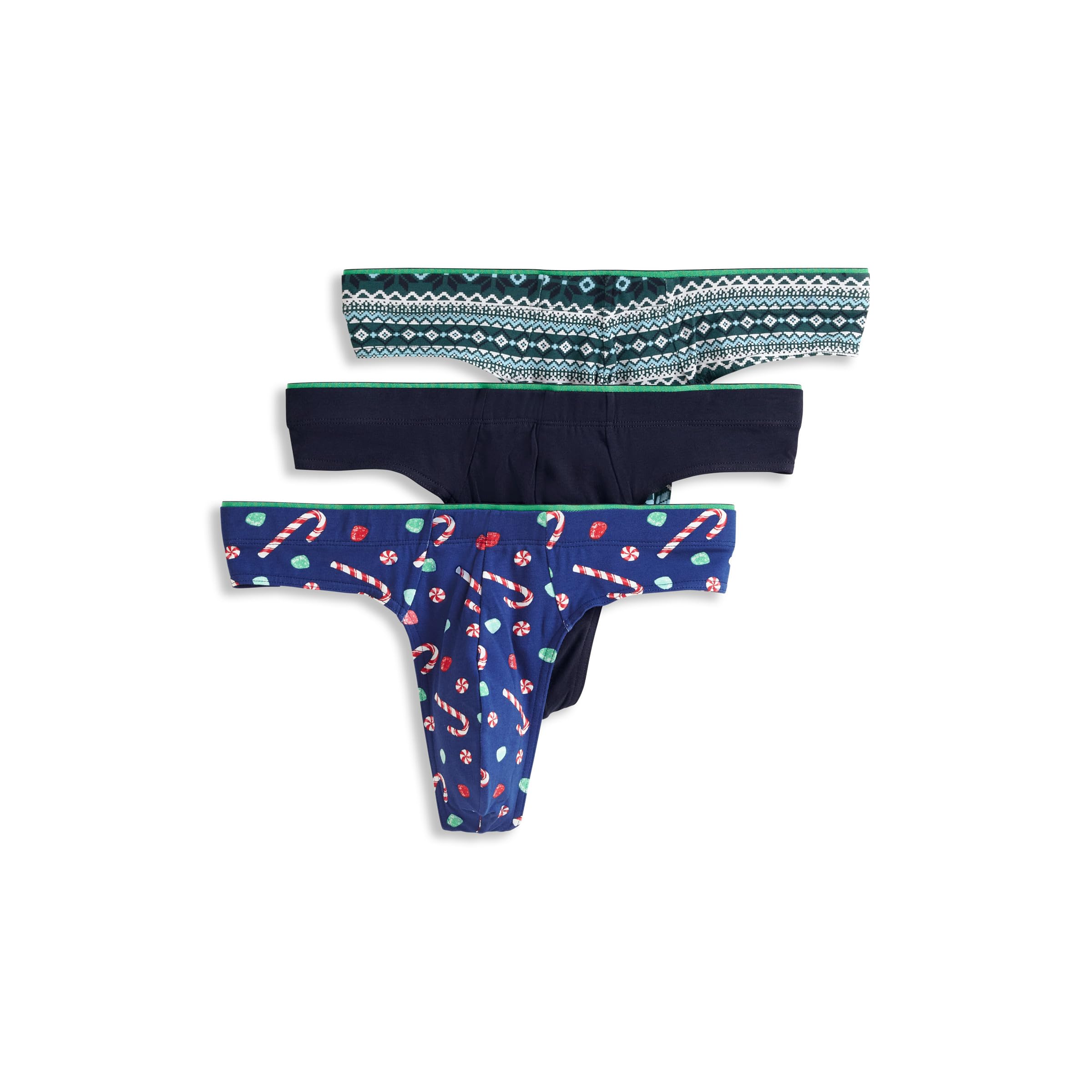 Jockey Men's Underwear True Style Thong - 3 Pack