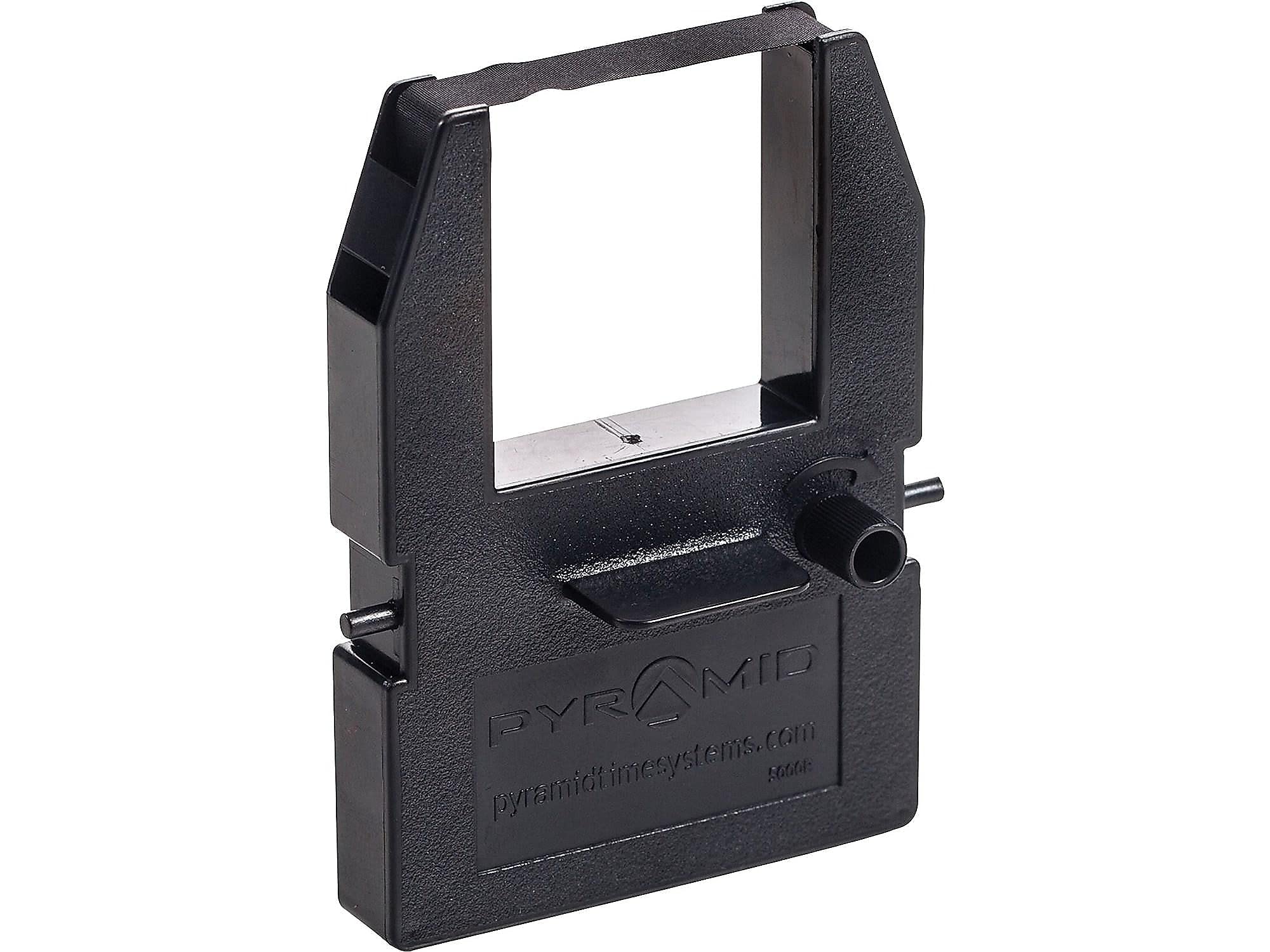 Pyramid Time Systems - Genuine and Authentic Time Clock Replacement Ribbon [5000R] Compatible with Pyramid Models 3500ss, 3550ss, 3600ss, 3700ss, 4000Pro, 5000, 5000HD Time Clock - Black Ink Ribbon