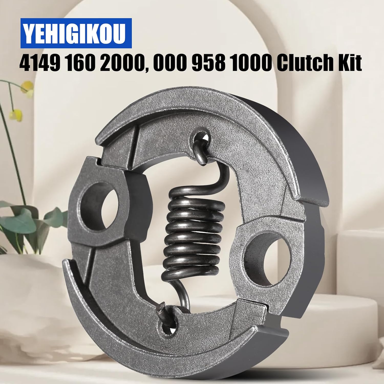 4149 160 2000, 000 958 1000 Clutch Kit Compatible with Stihl FS91 FS94 FS111 FS131 KM91 KM131 Trimmer Brushcutters