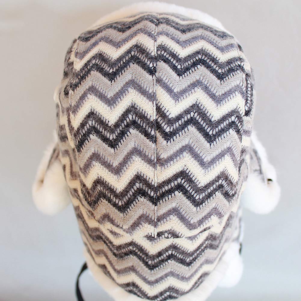 DongBao Gorro de Invierno Térmico Gorro de Aviador con Caliente Orejeras Sombrero de Esquí Ciclismo Ushanka de Piel sintética