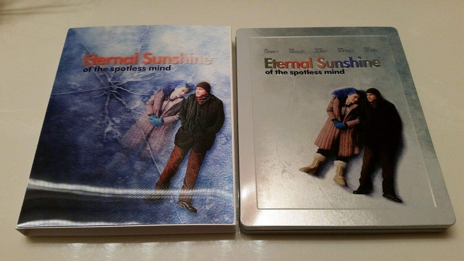ETERNAL SUNSHINE OF THE SPOTLESS MIND Blu-ray Steelbook (LENTICULAR SLIP KimchiDVD Kimchi Exclusive)