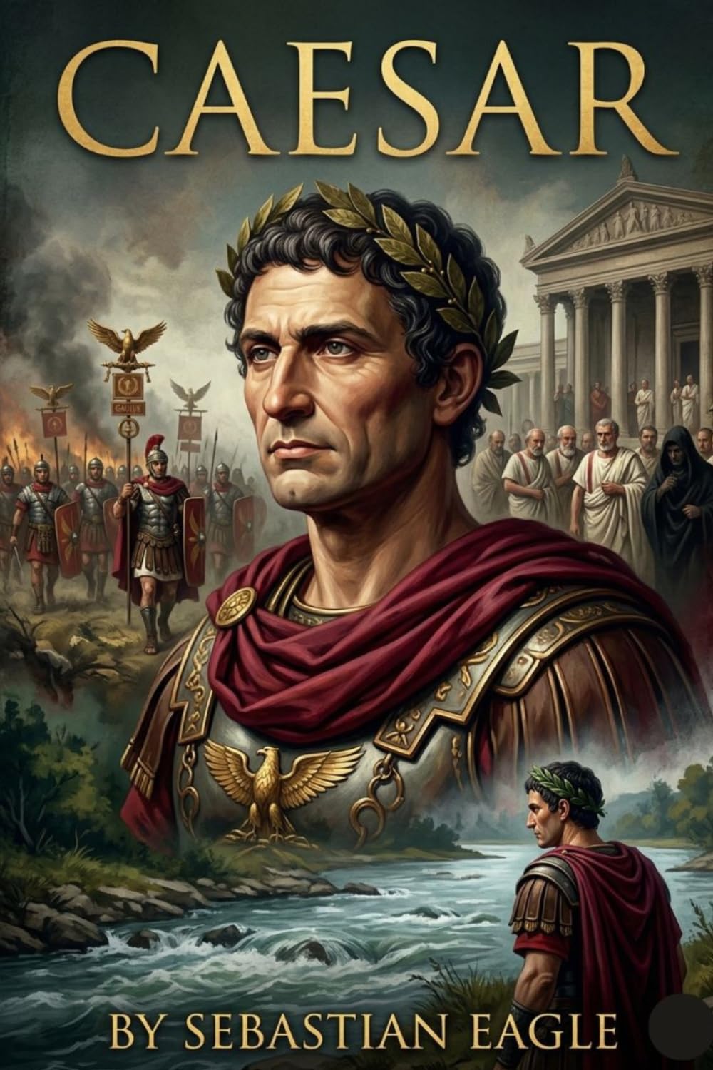 CAESAR: Lettura Graduata in Inglese Livello B1-B2: La Biografia di Giulio Cesare – Imparare l'Inglese con la Storia e il Vocabolario Intermedio