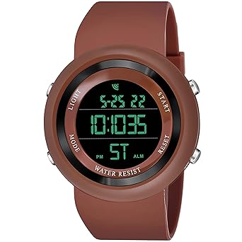 Swadesi Stuff Multi Function Addi Day and Date Alarm Kids Sports Digital Watch for Boys & Girls