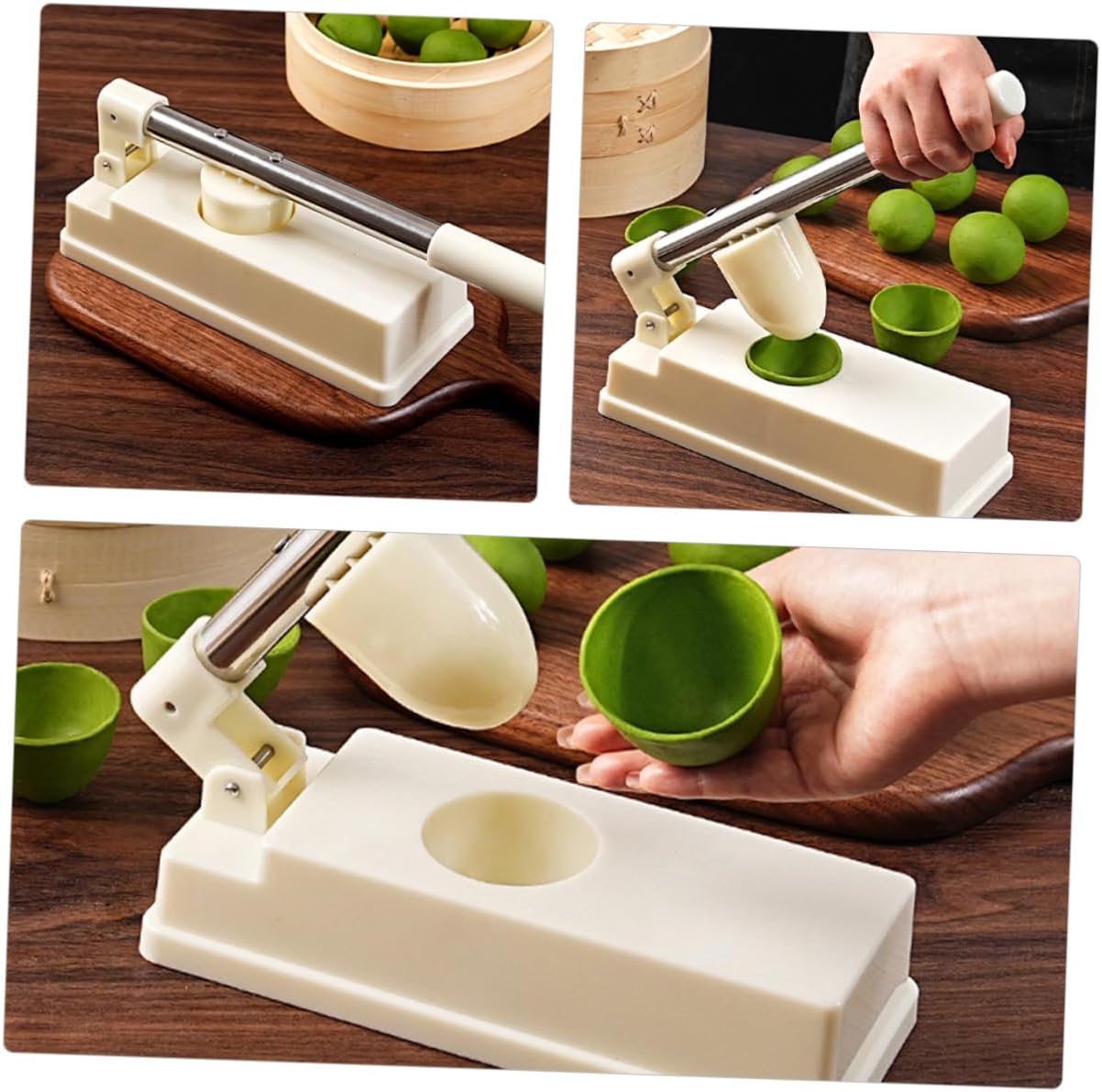 Dumpling Maker Mold for Easy Pierogi and Dumpling Wrappers Versatile Flour Presser Tool for Kitchen Artistic Design for Consistent Shapes Easy to and Maintain