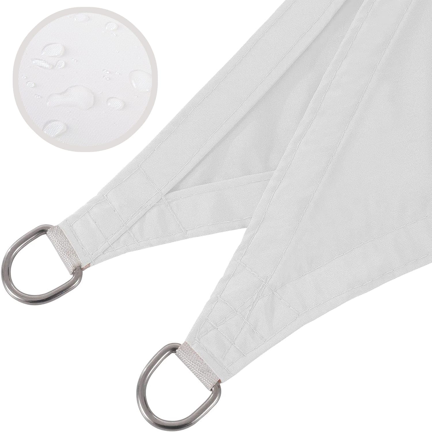 Vela Ombreggiante Impermeabile 2x2m - Protezione UV 98%, Per Giardino E Terrazza - Foto 9