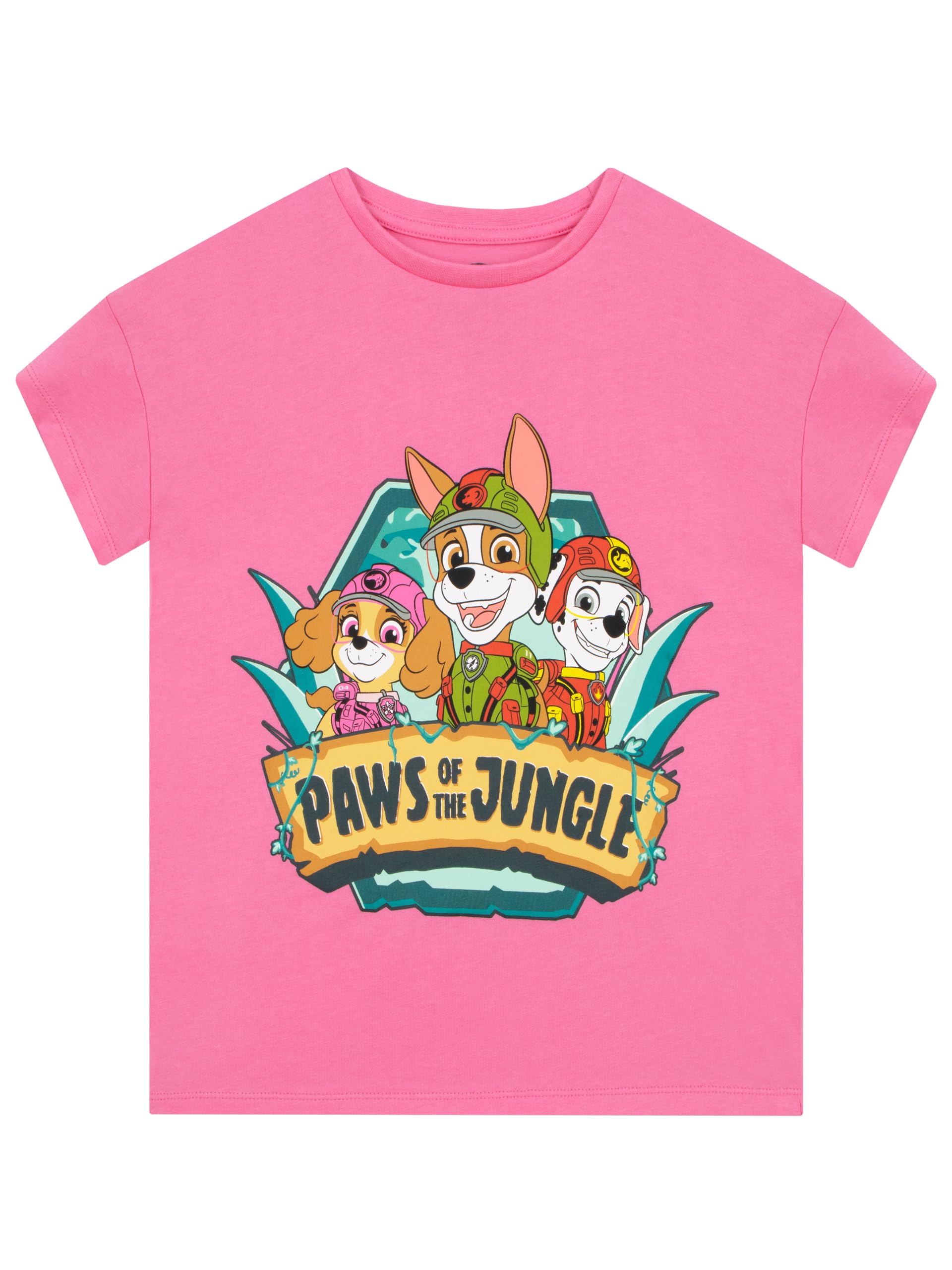 Paw Patrol Camiseta Skye para niñas, camiseta de verano de algodón para niñas, de 18 meses a 8 años