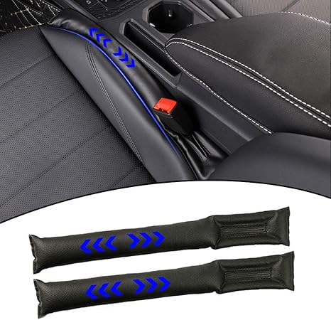Amazon 2本セット 車内シートコンソール 隙間 埋め クッション クッション落下防止 適用マツダ Cx 4 Cx 5 Cx 8 マツダ3 マツダ2 マツダ アルツ パターン7 青 シートクッション 車 バイク