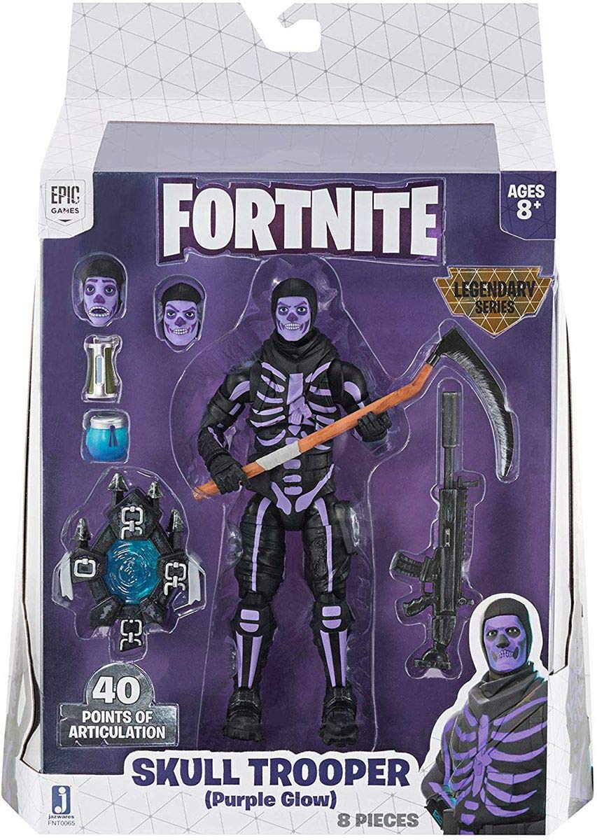 Fortnite Skull Trooper フィギュア　フォートナイト Amazon.com: Fortnite Legendary Series 6in Figure Pack, Skull