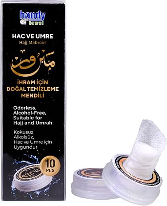 hram I in Do al Temizleme Mendili, Hac - Umre Alkols z Ve Kokusuz Helal Mendil 10