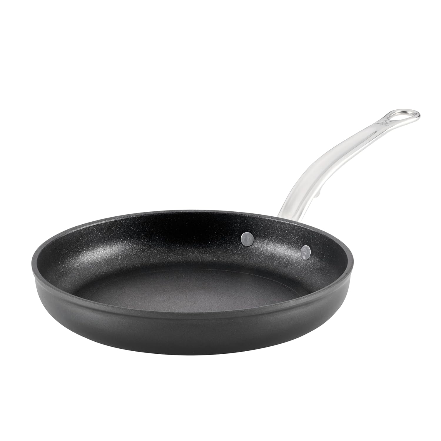 Hestan TITUM Fusion 9.5-Inch Nonstick Skillet, Double Impact Stainless Steel Base & Aluminum Body, Induction Compatible, Made without PFOAs