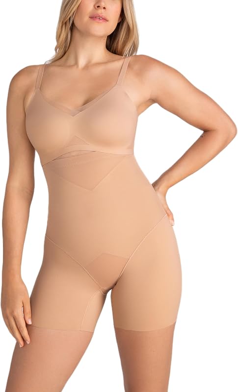 SuperPower Girl Short Shapewear para mujer - Fuerte control de barriga