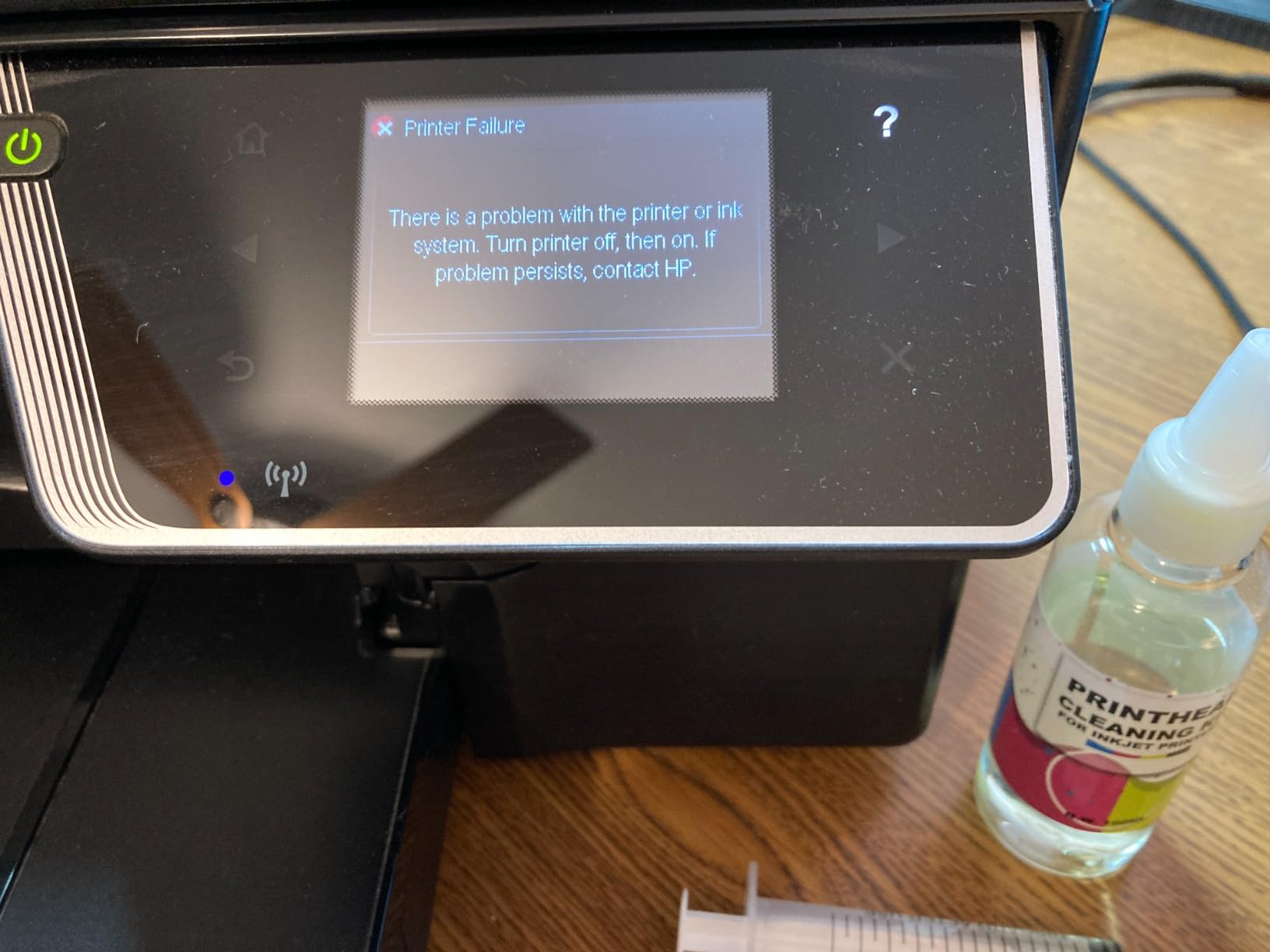 Complete Fail - Finished off my partially working HP 6700 Printer.