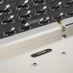 WOBKEY Crush 80 Reboot CNC Aluminum 5-Second Quick-Release Triple-Mode Connectivity Mechanical Keyboard with Superior Acoustics (Pro Warm Silver)
