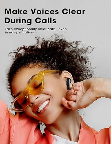 Miniatura 5 de Auriculares inalámbricos Bluetooth 5.3, auriculares estéreo de alta fidelidad con 48 horas de reproducción y pantalla LED, auriculares intrauditivos