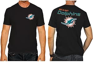Men's Short Sleeve Miami Dolphins Football T-Shirt