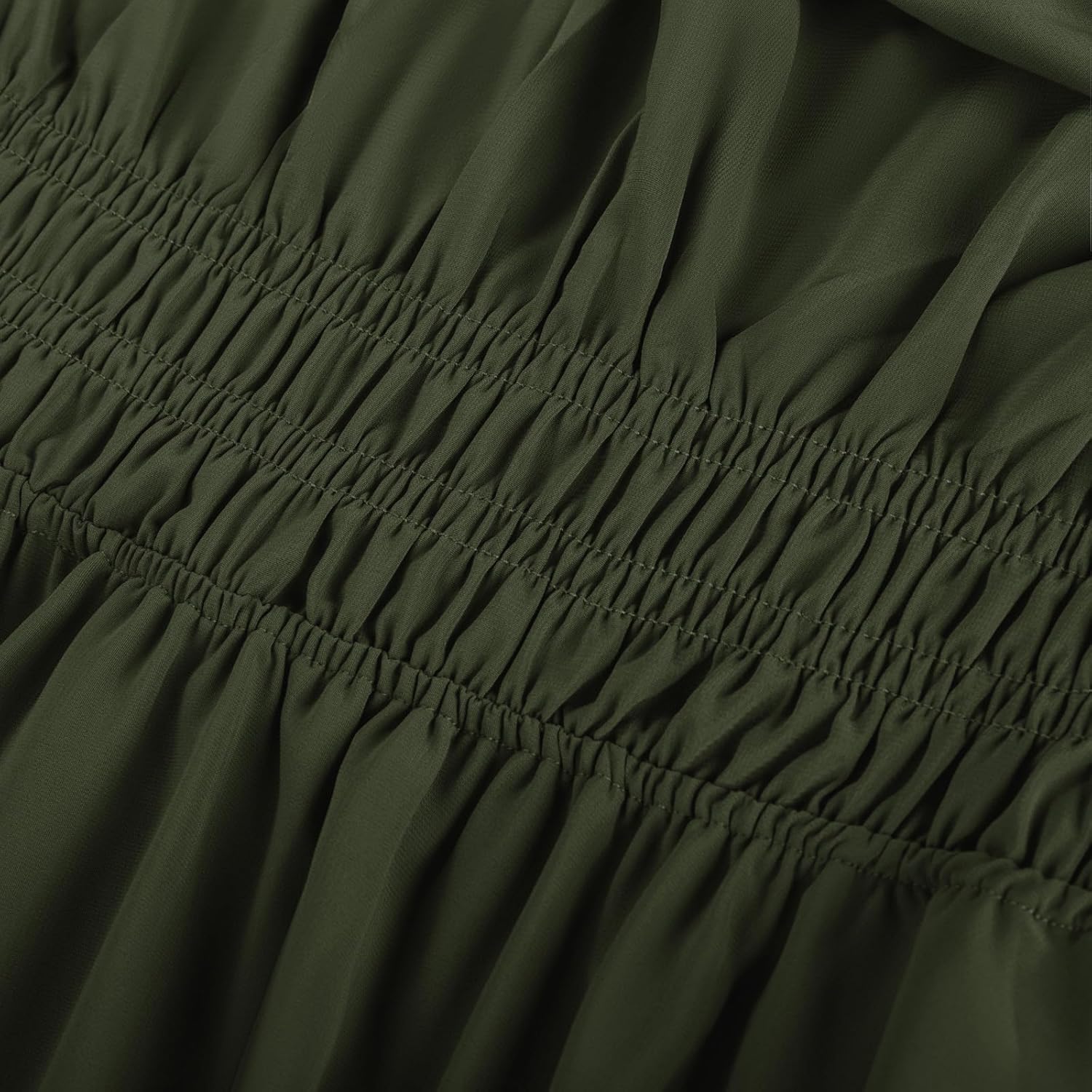 Scarlet Darkness Women Renaissance Dress Split Bell Sleeve Cowl Neck Peasant Medieval Dress - Image 8