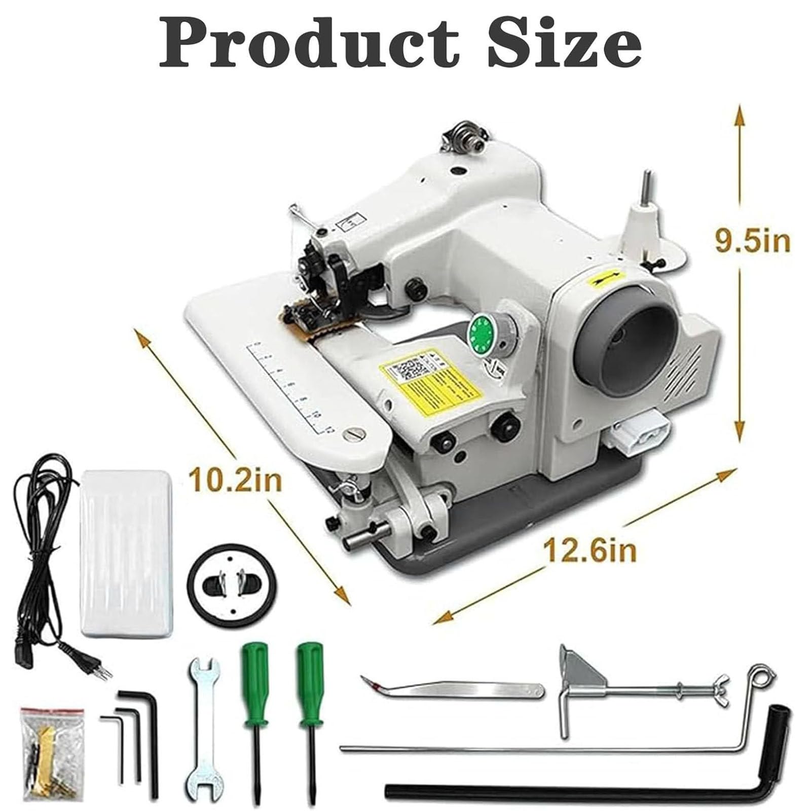 Máquina de Coser de Puntada Invisible, máquina de Coser de modista | dobladilladora de puntada invisible profesional con pedal,para puños,dobladillos sueltos,dobladillos de vestidos,faldas