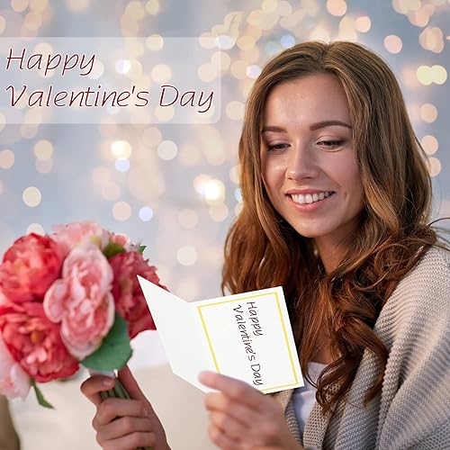 Miniatura 5 de Teling 150 tarjetas de lugar con borde de papel de aluminio, tarjetas de mesa pequeñas con textura, tarjetas de asiento en blanco con nombre de