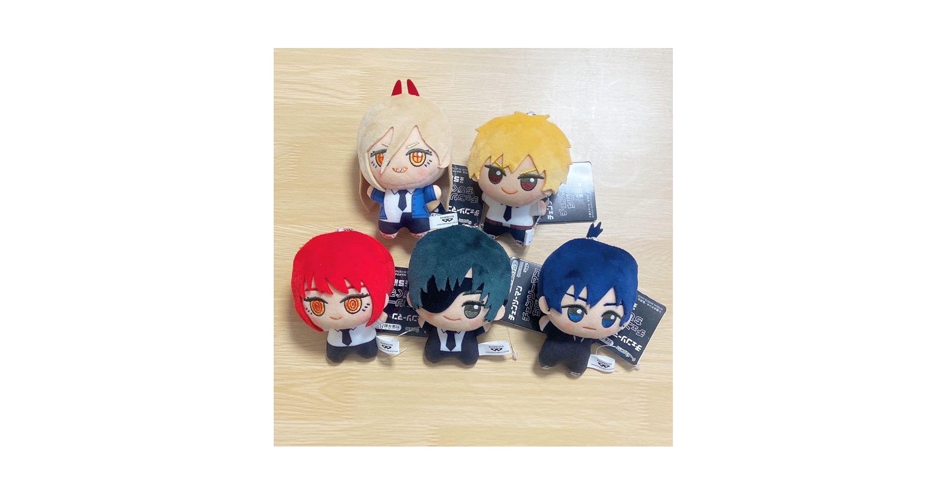 Amazon.co.jp: チェンソーマン ちびぐるみ ぬいぐるみ 全5種