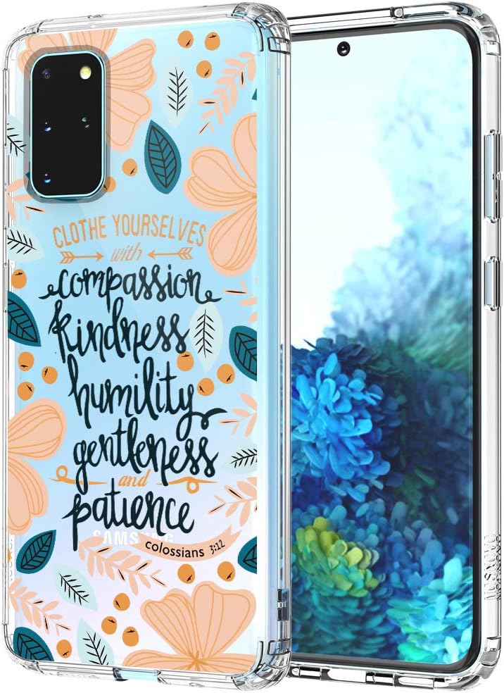MOSNOVO Designed for Galaxy S20 Plus Case, [6.6 FT Military Grade Drop Protection] Clear Shockproof Phone Cover for Samsung Galaxy S20 Plus - Clothe Yourselves