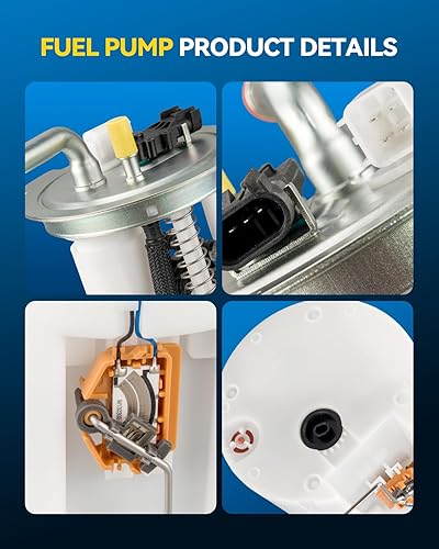 Miniatura 250 de PHILTOP FG0931 Conjunto de bomba de combustible eléctrica compatible con Sequoia 4.6L 2008-2019, Tundra 4.6L 2007-2021, reemplaza SP9010M, E8869M