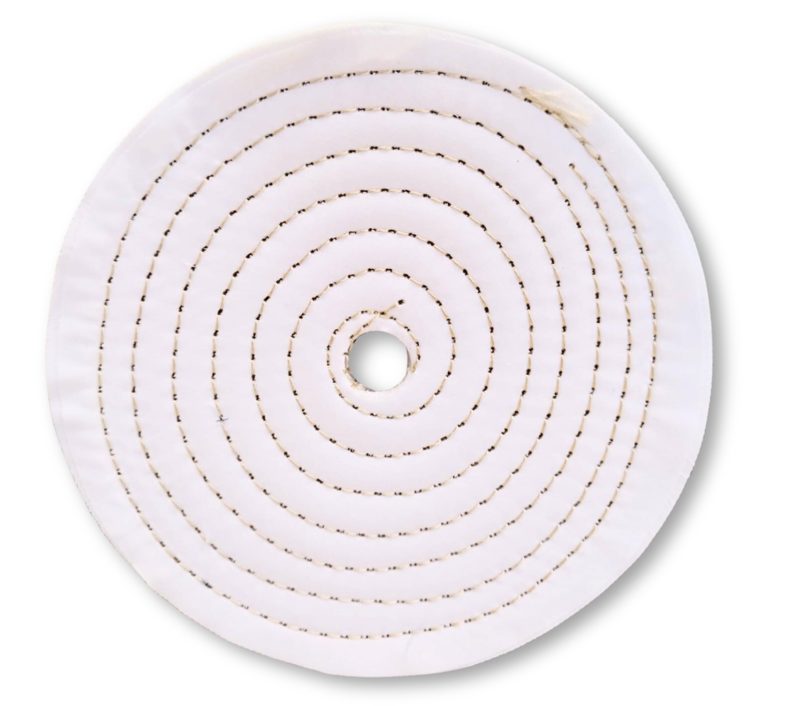 Kit De 7 Discos De Pulido De Algodón 100 Mm - Para Taladro O Amoladora, Acero Inoxidable, Metales, Madera