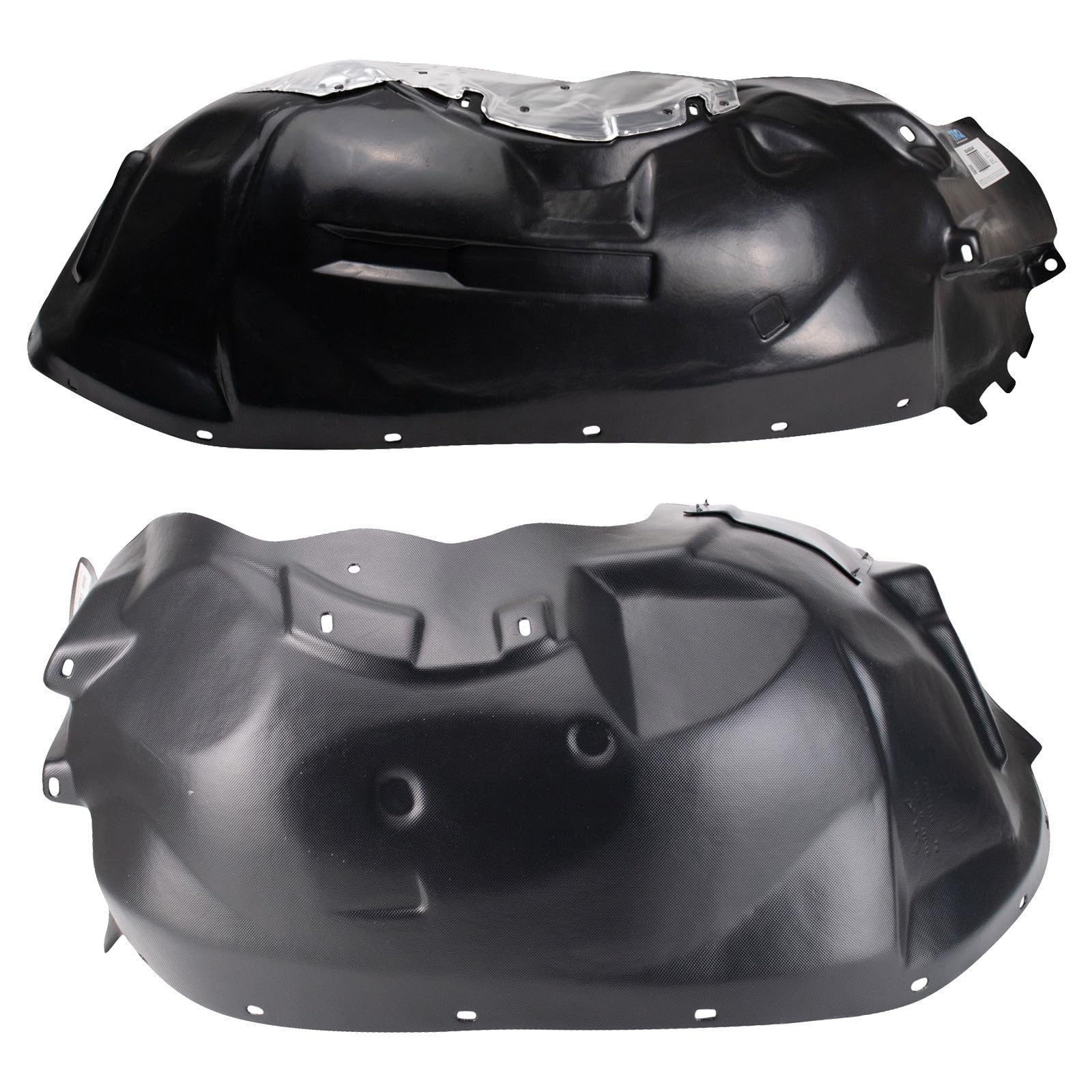 TRQ Front Inner Fender Liner Set | For 1997-2004 Dodge Dakota 1998-2003 Durango CH1248111 CH1249111