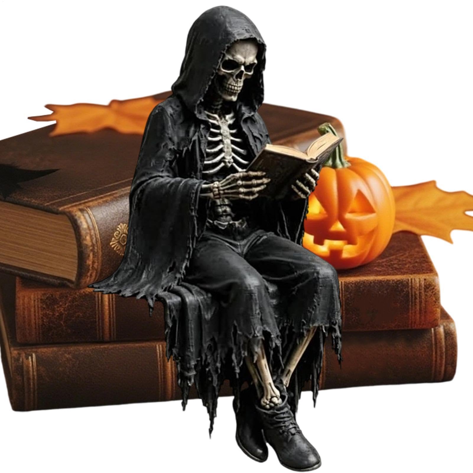 Figurine gothique fantaisie sombre et déco Halloween effrayante pour salon et étagère tendance