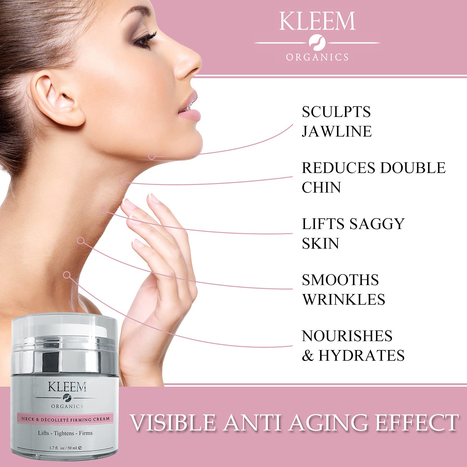 Neck and Chest Firming Cream with Peptides and Retinol | Neck Wrinkles Treatment for Women, Anti Aging Neck Cream - Best for Tightening Sagging Skin and Turkey Neck – MADE IN USA : Beauty & Personal Care