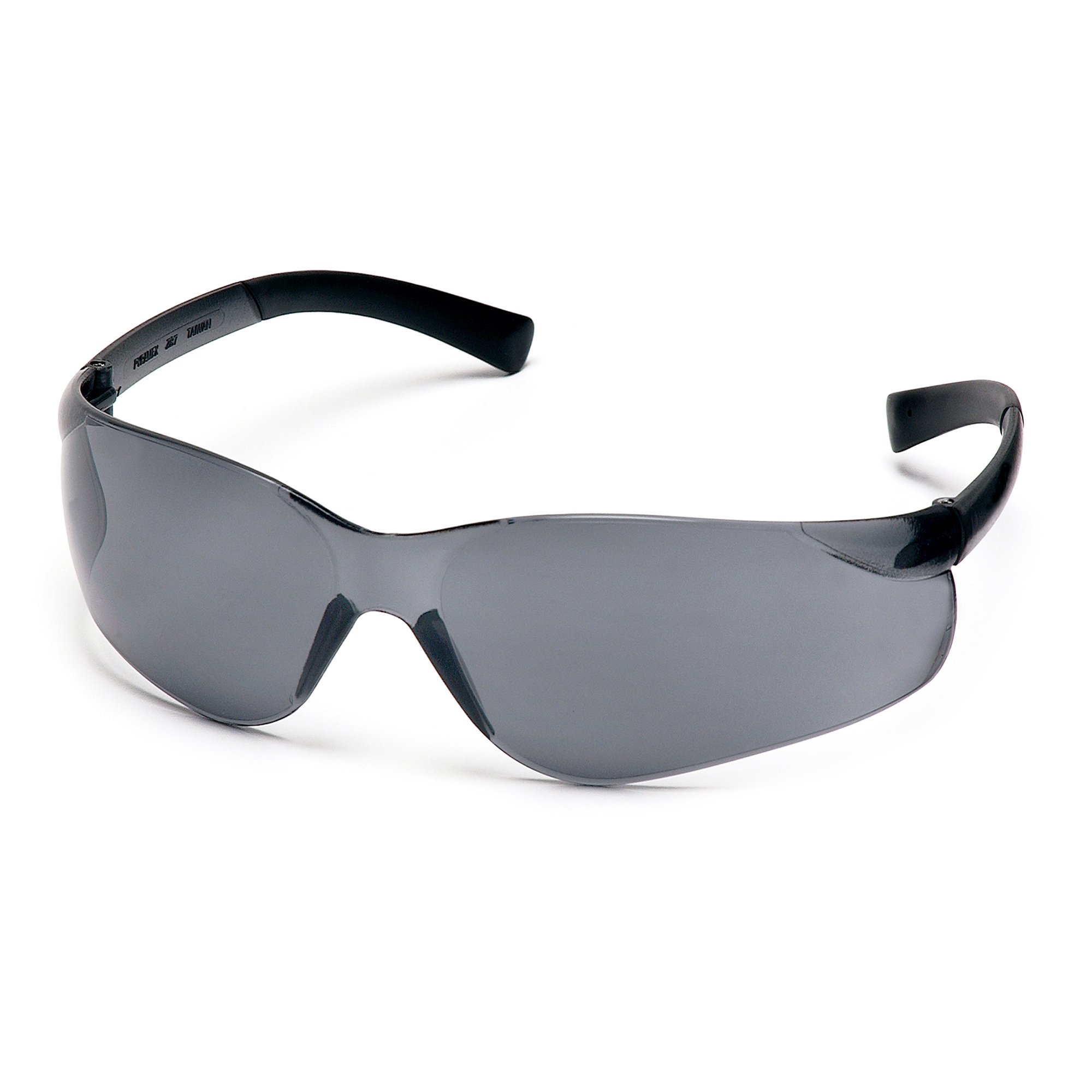 Pyramex ZTEK S2520S Gray Safety Glasses w/ Gray Lens, 1 Box / 12 Pairs