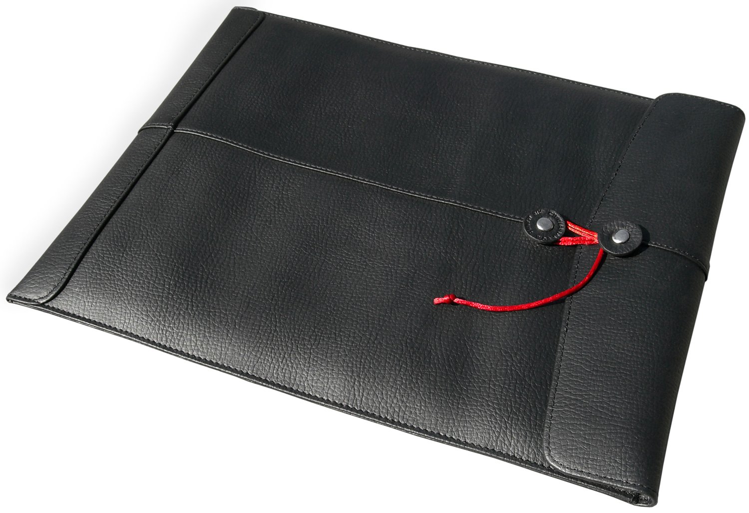 CivilianLab Manila - Funda para MacBook Air (Piel, 11"), diseño de sobre, Color Negro