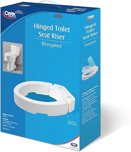 Vista 8 de Asiento elevador para inodoro, de Carex Health Brands