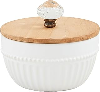 Mud Pie Door Knob Tidbit Set; 2 3/4" x 5" dia