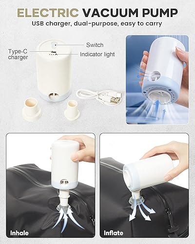 Vista 167 de VECAVE Mochila de viaje para laptop, mochila aprobada para vuelos,Mochila deportiva para universidad casual, E-peacockblue, Mochila para laptop