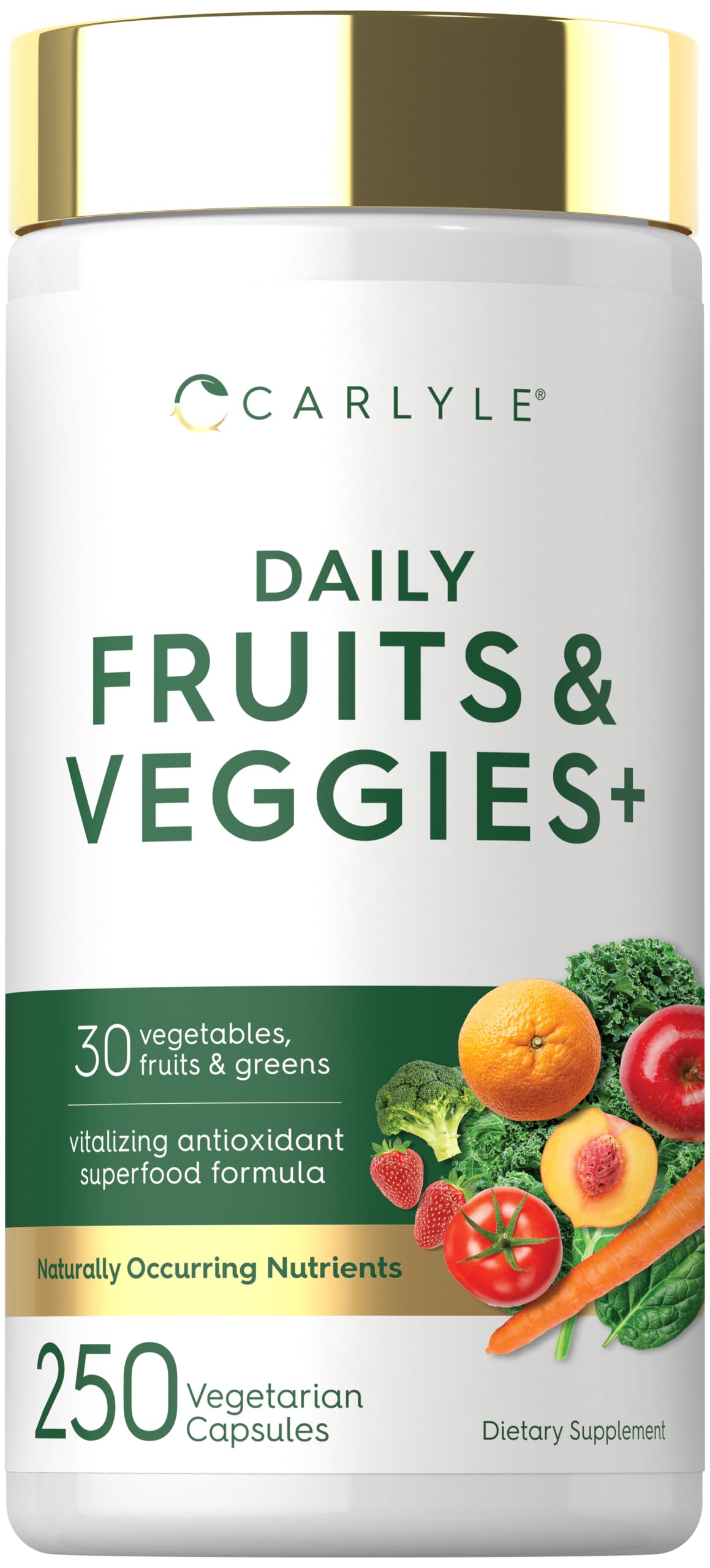Carlyle Fruits and Veggies Supplement | 250 Capsules