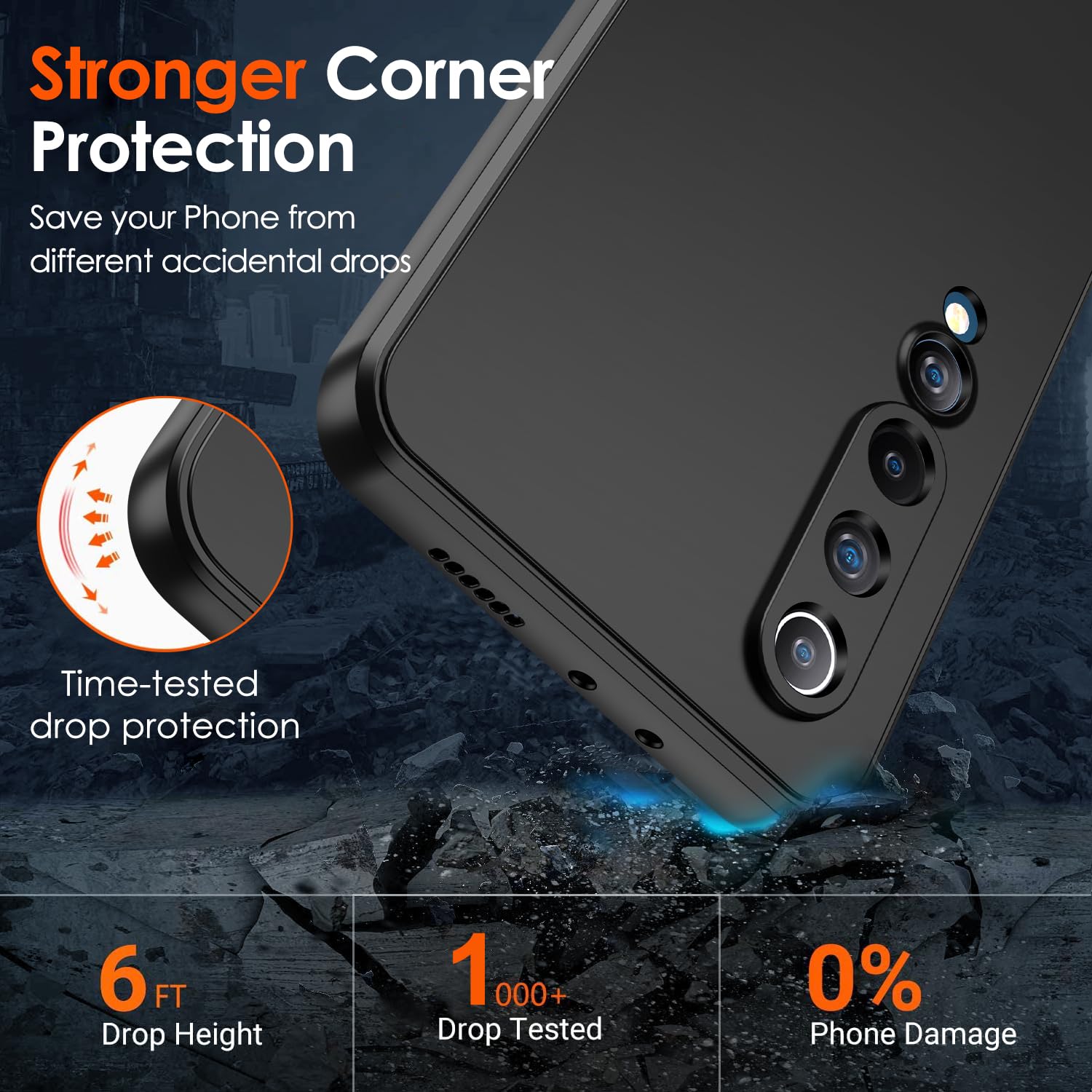 Ivoler Silikon Hülle Für Xiaomi Mi 10 5G – Transparent, Stoßfest, Mit Schutzkanten, TPU