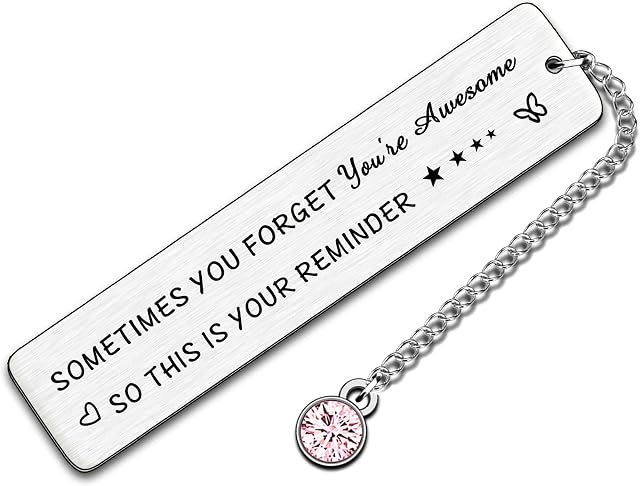 JMIMO Inspirational Gifts for Women Encouragement Gifts Bookmark for Friend Her BFF Thank You Appreciation Gifts for Colleague Coworker Boss Teacher