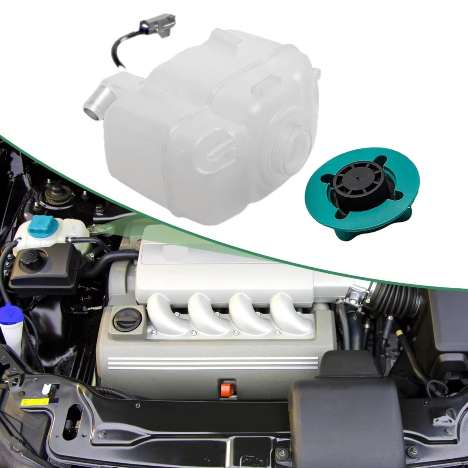 Compatibile Con Volvo Per XC90 2007-2014 Serbatoio Espansione Radiatore Recupero Liquido Raffreddamento Radiatore Con Tappo 30760100 86834553 Vaschetta Raffreddamento